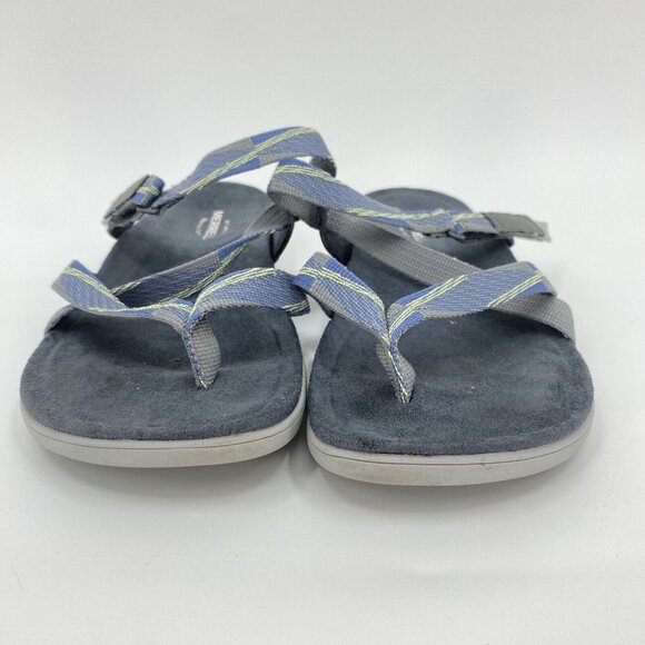 Merrell District Mendi Storm Gray Thong Sandals Flip Flops Womens 11 - Picture 2 of 6